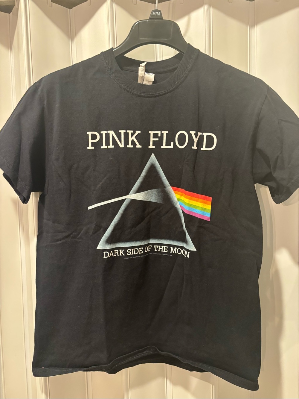 Pink Floyd "Dark Side of the Moon" Black Band Tee Size Medium
